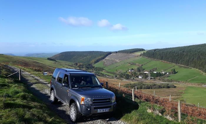 On a tour of North Ceredigion, stunning views, Silver mining history and more.